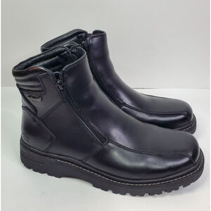 Antelier Noir by Rudsak Black Leather Boots Sz 7 In Men's Thinsulate Ankle Boots